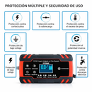 Cargador Inteligente 12V/24V para Batería de Auto con Reparación