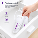Secador Portátil para Zapatos Elimina Humedad y Olores