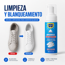 Espuma Limpiadora para Zapatos Blancos Sin Agua 200ml